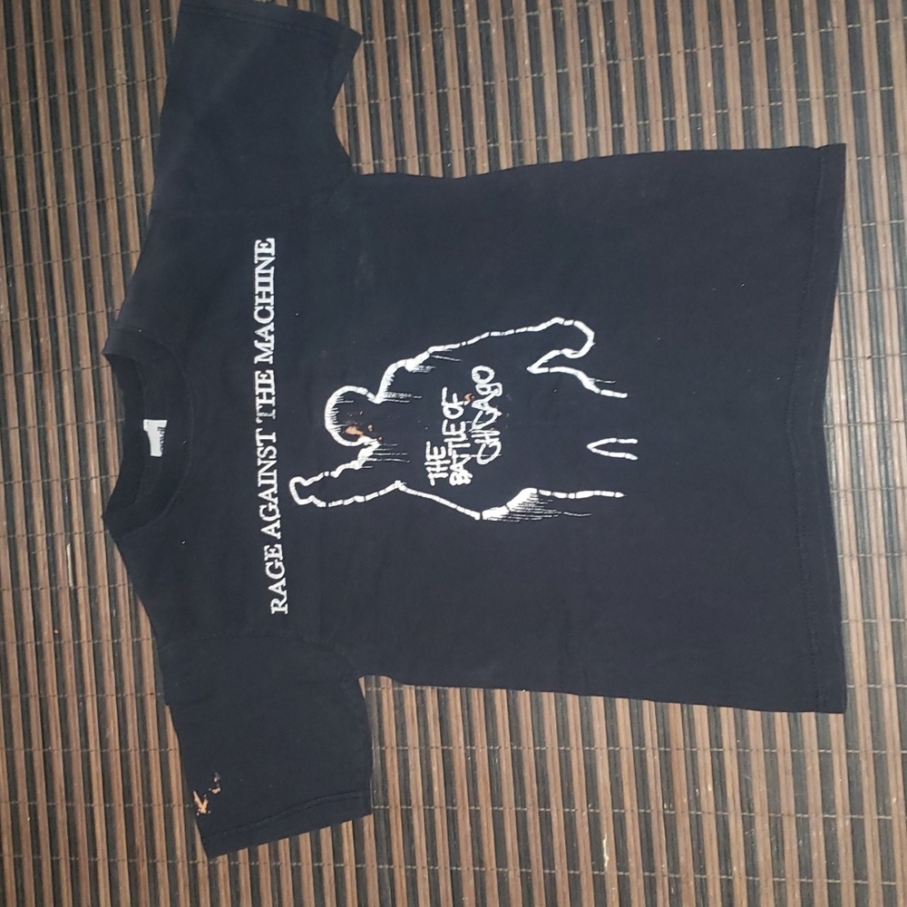 Vintage Rage Against the Machine the Battle of Chicago t-shirt true vintage